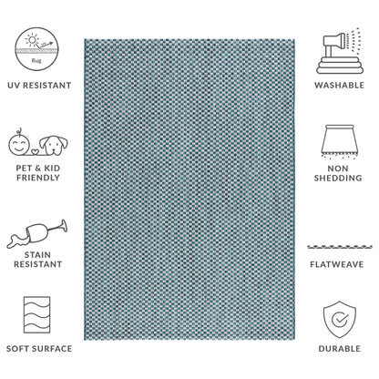 Tappeto impermeabile per patio e cortile SAFAVIEH Courtyard Ragini per interni/esterni