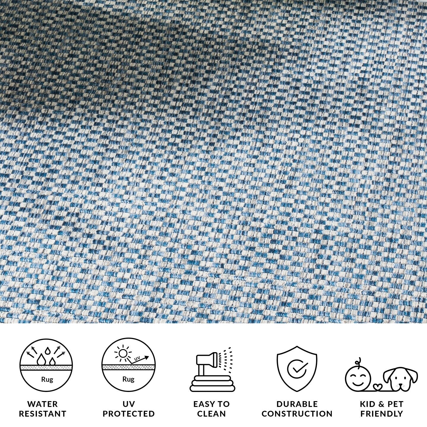 Tappeto impermeabile per patio e cortile SAFAVIEH Courtyard Ragini per interni/esterni