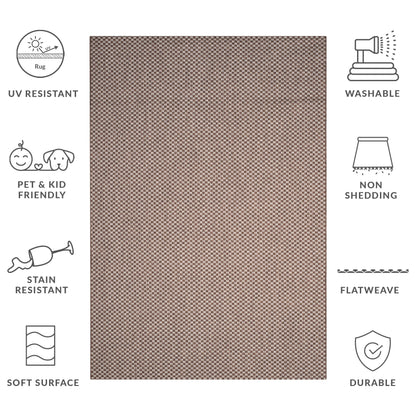 Tappeto impermeabile per patio e cortile SAFAVIEH Courtyard Ragini per interni/esterni