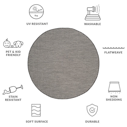 Tappeto impermeabile per patio e cortile SAFAVIEH Courtyard Ragini per interni/esterni