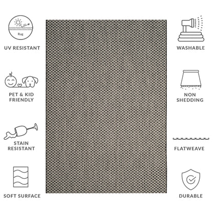 Tappeto impermeabile per patio e cortile SAFAVIEH Courtyard Ragini per interni/esterni