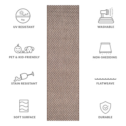 Tappeto impermeabile per patio e cortile SAFAVIEH Courtyard Ragini per interni/esterni