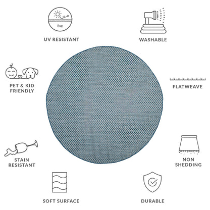 Tappeto impermeabile per patio e cortile SAFAVIEH Courtyard Ragini per interni/esterni