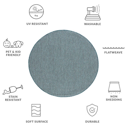 Tappeto impermeabile per patio e cortile SAFAVIEH Courtyard Ragini per interni/esterni