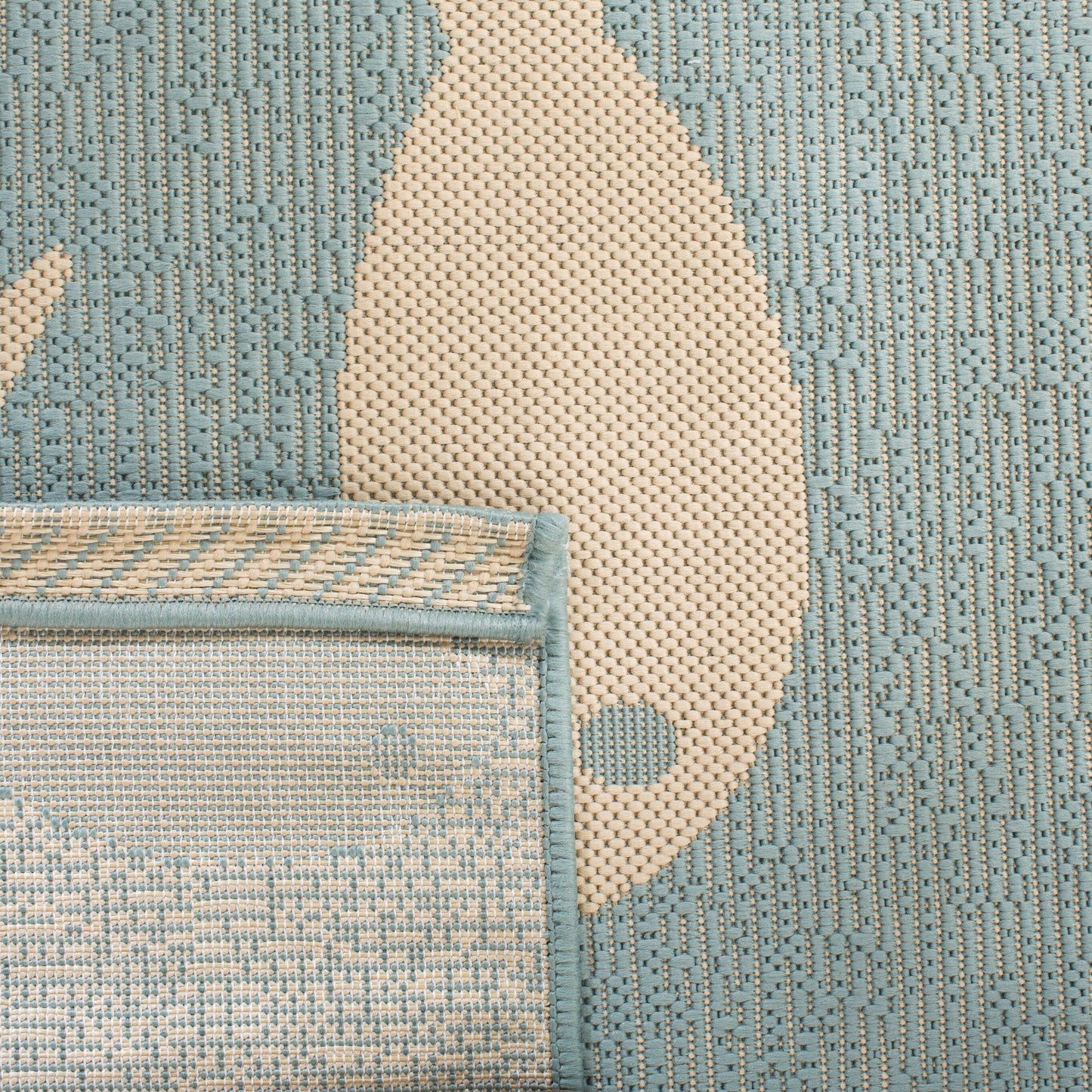 Tappeto da giardino impermeabile per interni ed esterni SAFAVIEH Courtyard Ragne