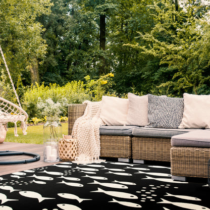 Tappeto da giardino impermeabile per interni ed esterni SAFAVIEH Courtyard Ragne