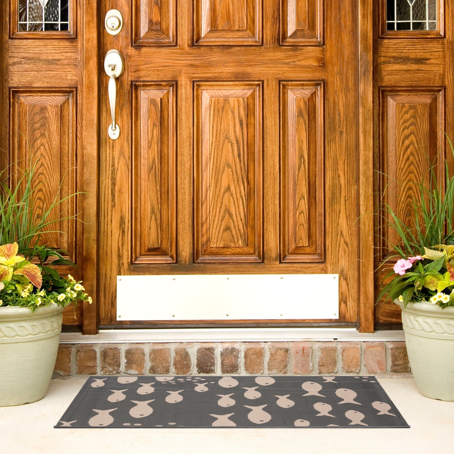 Tappeto da giardino impermeabile per interni ed esterni SAFAVIEH Courtyard Ragne