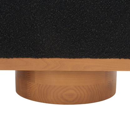 Panca portaoggetti SAFAVIEH Couture Sunneva Boucle - 61 pollici di larghezza x 20 pollici di profondità x 19 pollici di altezza - 61 pollici di larghezza x 20 pollici di profondità x 19 pollici di altezza