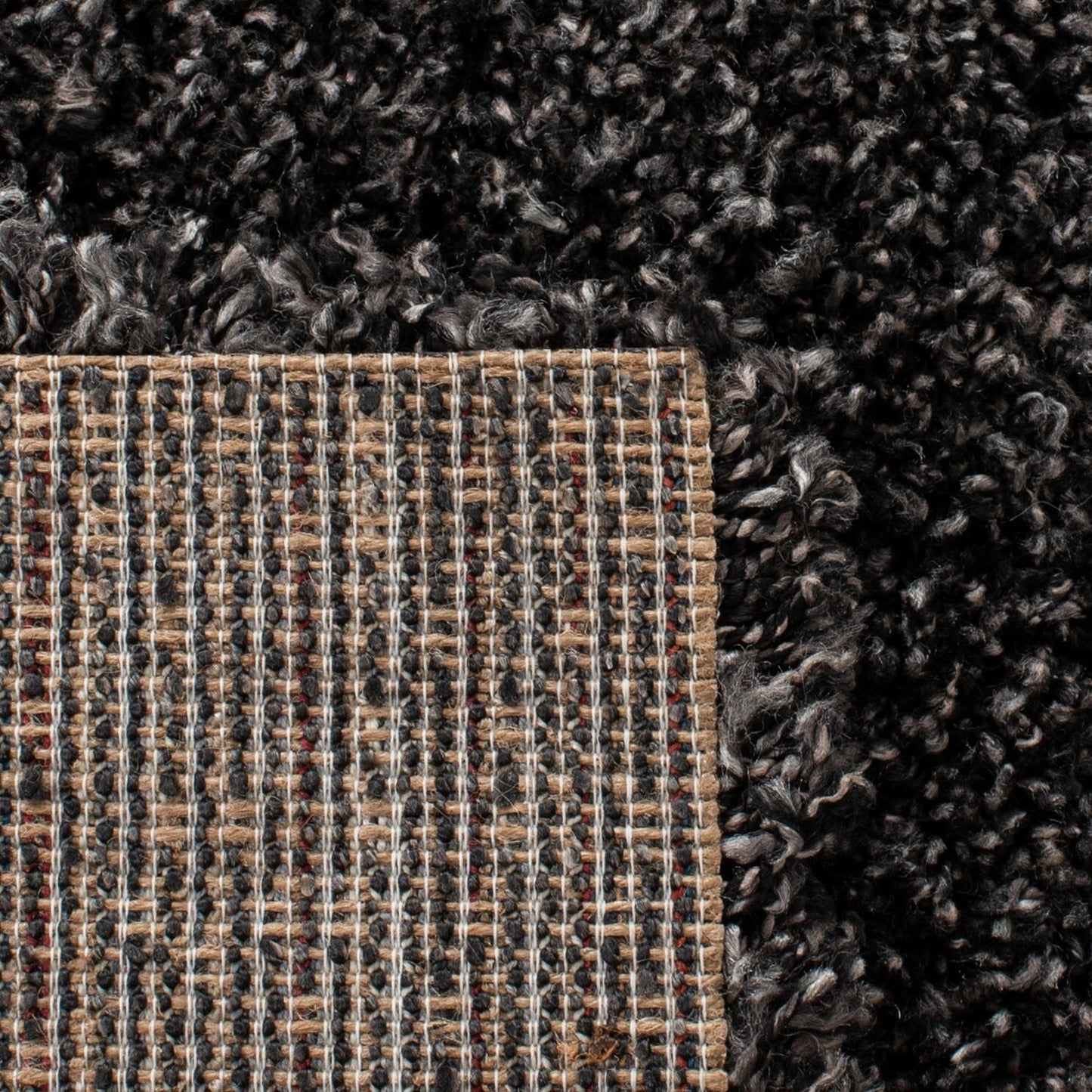 Tappeto SAFAVIEH Evolution Shag Fransien Solid da 1,8 pollici di spessore