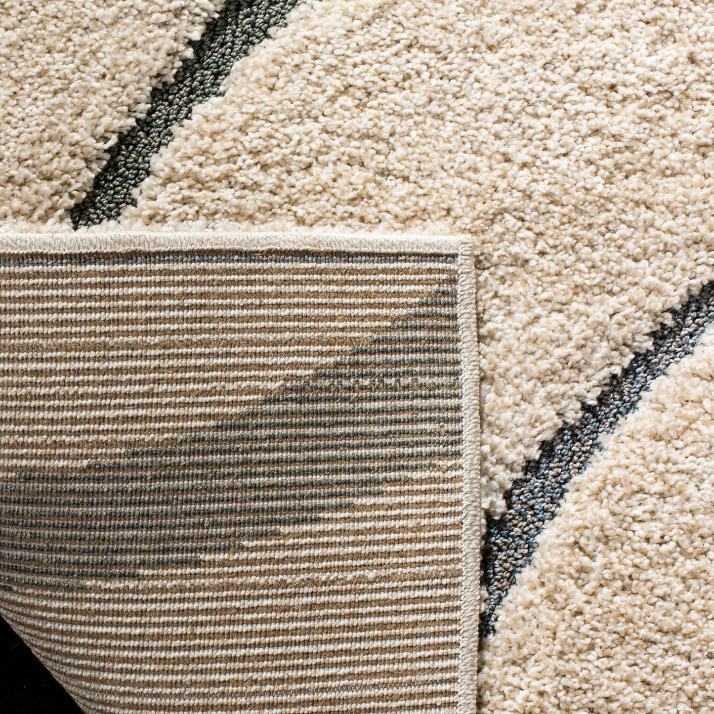 SAFAVIEH Florida Shag Borbala Soft Serene Waves 1,2 pollici di spessore