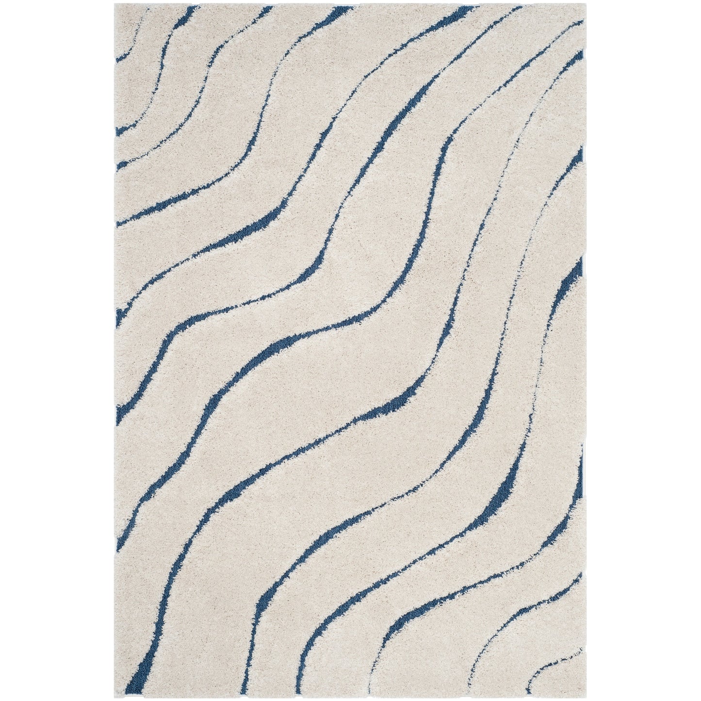 SAFAVIEH Florida Shag Borbala Soft Serene Waves 1,2 pollici di spessore