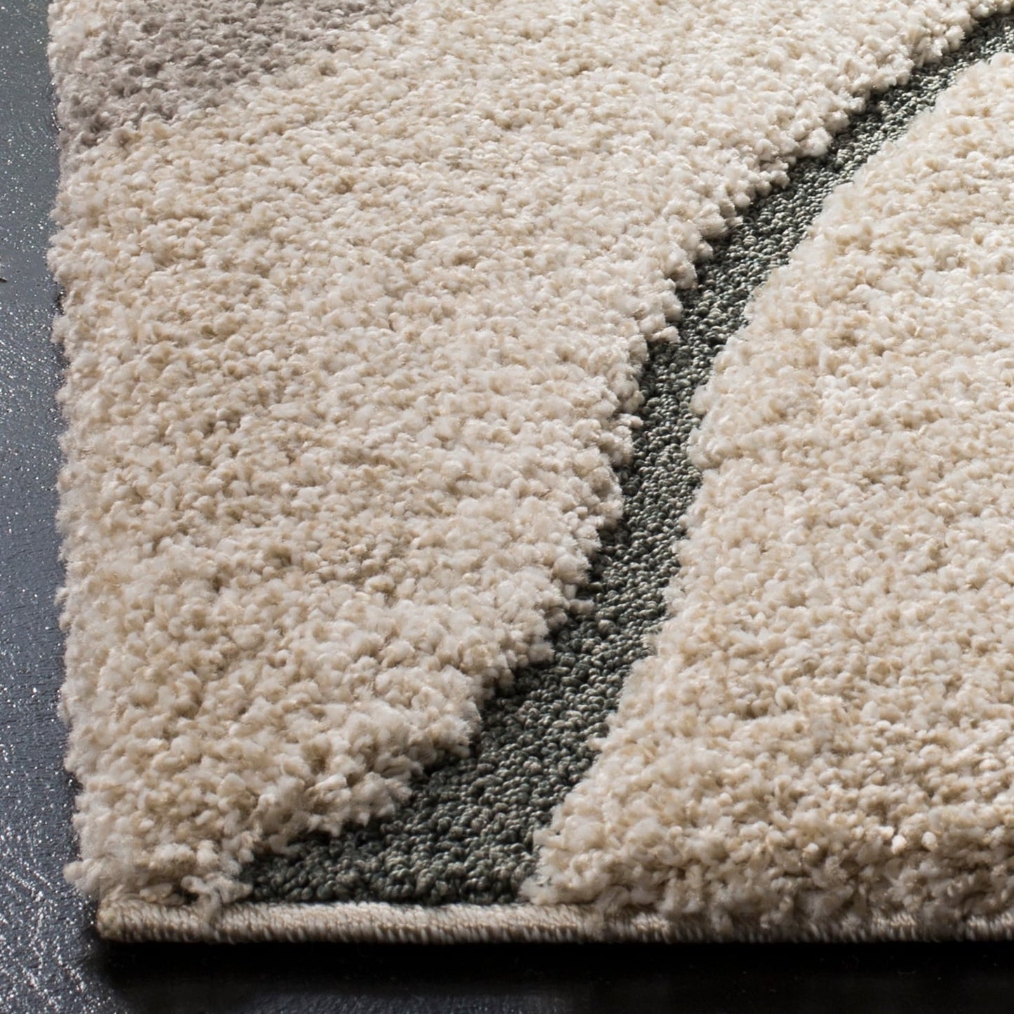 SAFAVIEH Florida Shag Borbala Soft Serene Waves 1,2 pollici di spessore