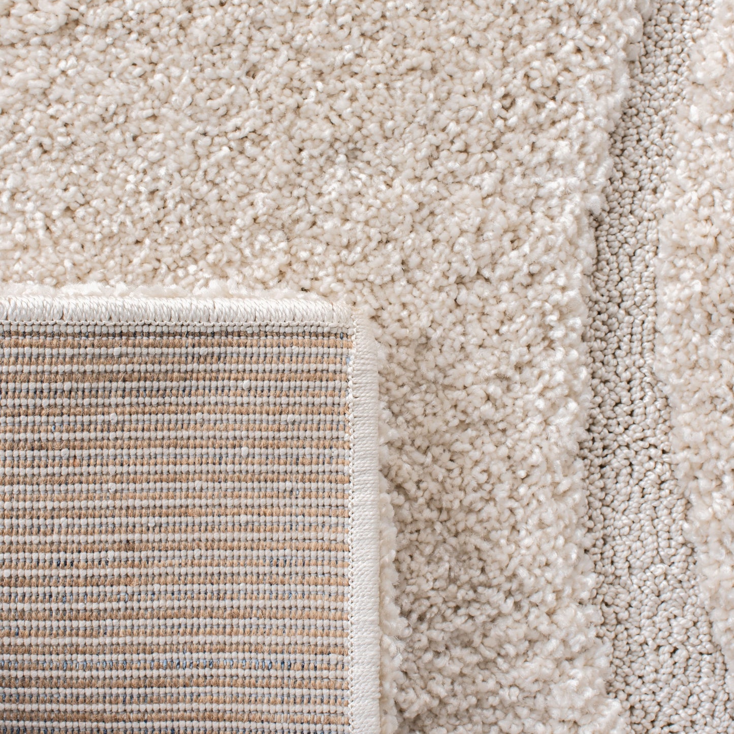 Tappeto SAFAVIEH Florida Shag Staka Abstract Waves da 1,2 pollici