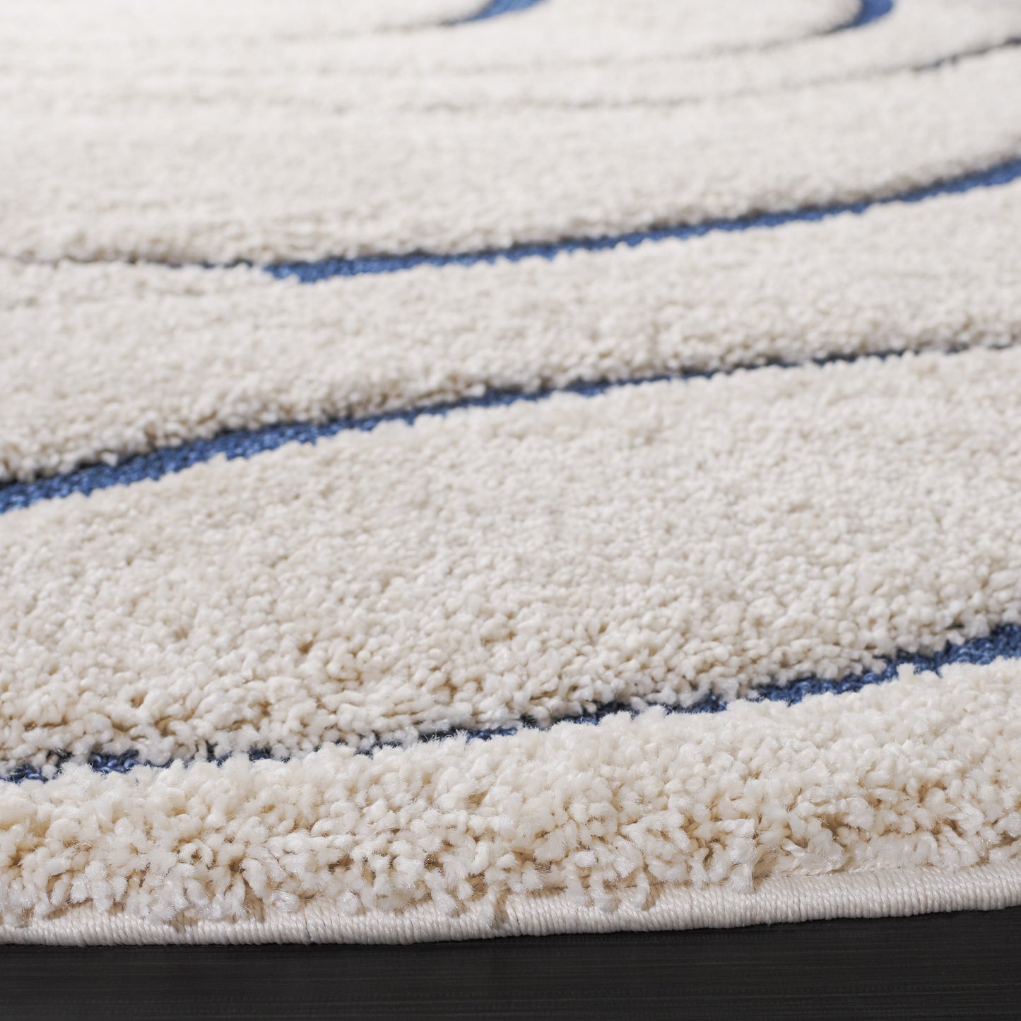 Tappeto SAFAVIEH Florida Shag Staka Abstract Waves da 1,2 pollici