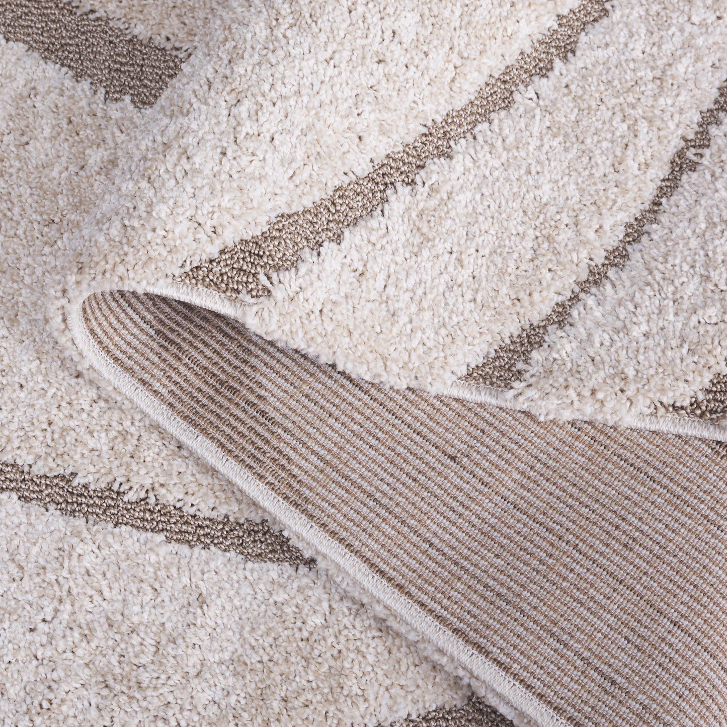 Tappeto SAFAVIEH Florida Shag Staka Abstract Waves da 1,2 pollici