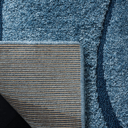 Tappeto SAFAVIEH Florida Shag Staka Abstract Waves da 1,2 pollici