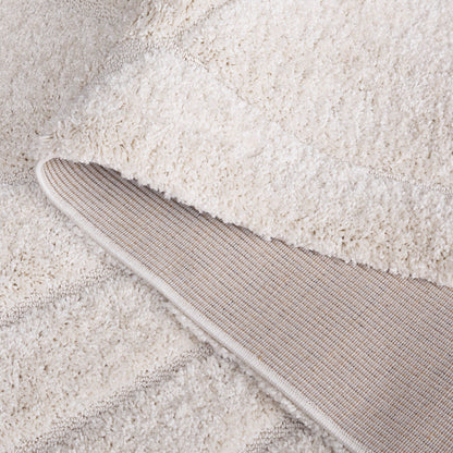 Tappeto SAFAVIEH Florida Shag Staka Abstract Waves da 1,2 pollici