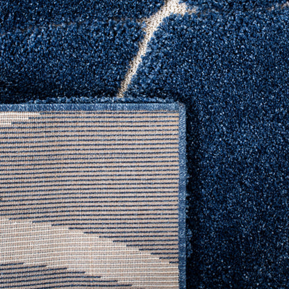 Tappeto SAFAVIEH Florida Shag Staka Abstract Waves da 1,2 pollici