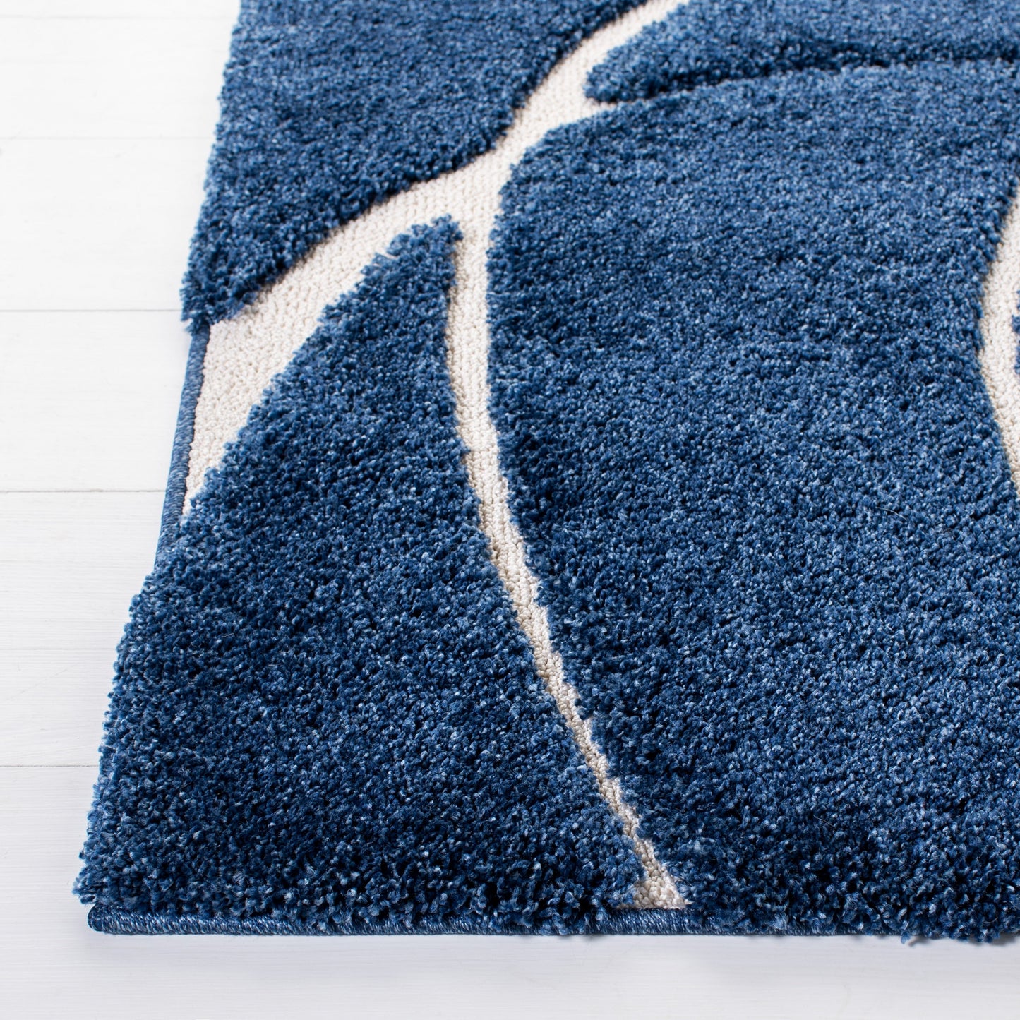 Tappeto SAFAVIEH Florida Shag Staka Abstract Waves da 1,2 pollici