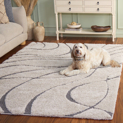 Tappeto SAFAVIEH Florida Shag Staka Abstract Waves da 1,2 pollici