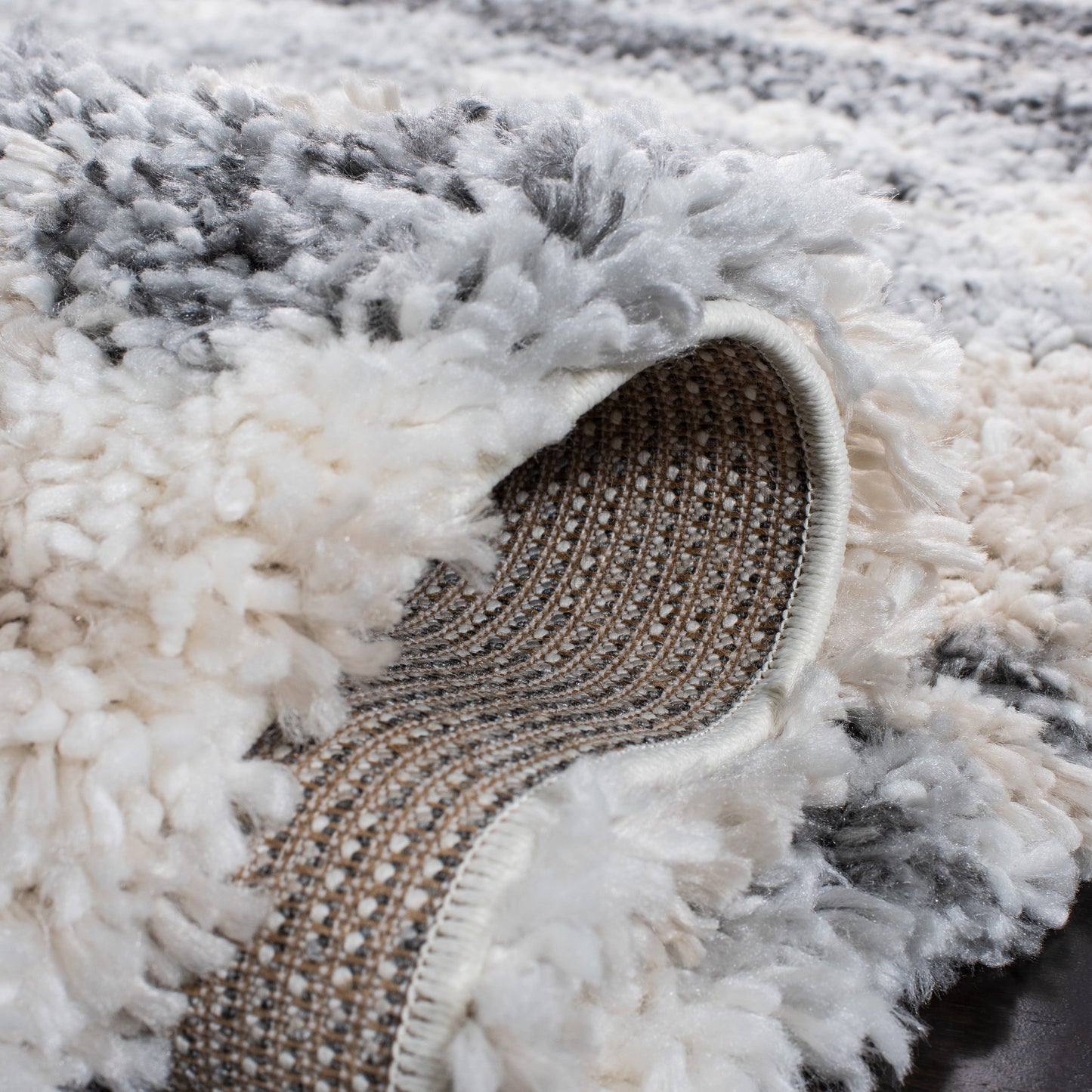 Tappeto moderno astratto SAFAVIEH Fontana Shag Angeliene, spesso 2 pollici