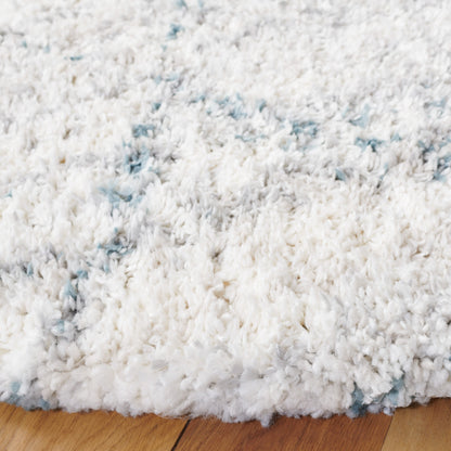 Tappeto moderno SAFAVIEH Fontana Shag Marye a traliccio spesso 2 pollici