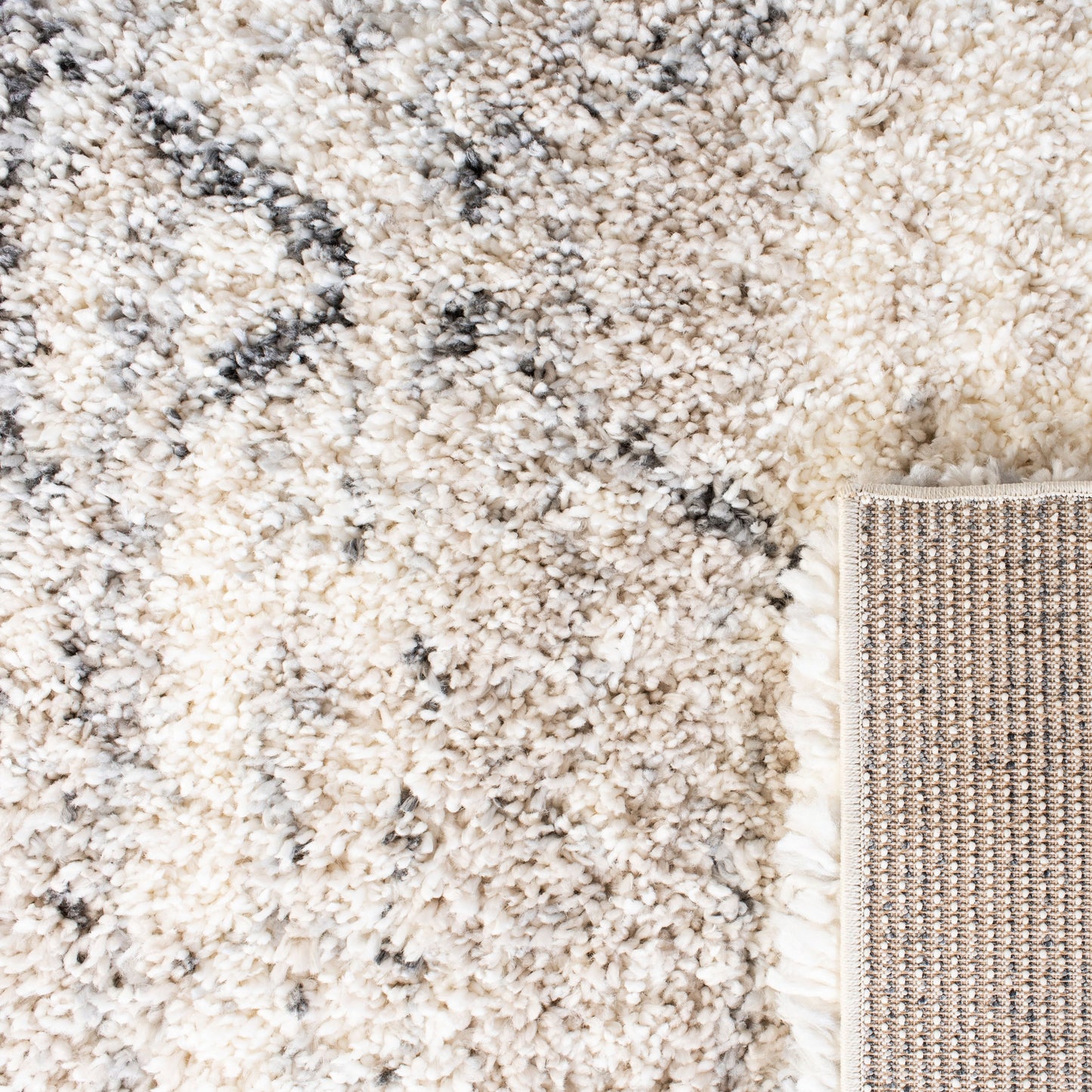 Tappeto moderno SAFAVIEH Fontana Shag Marye a traliccio spesso 2 pollici