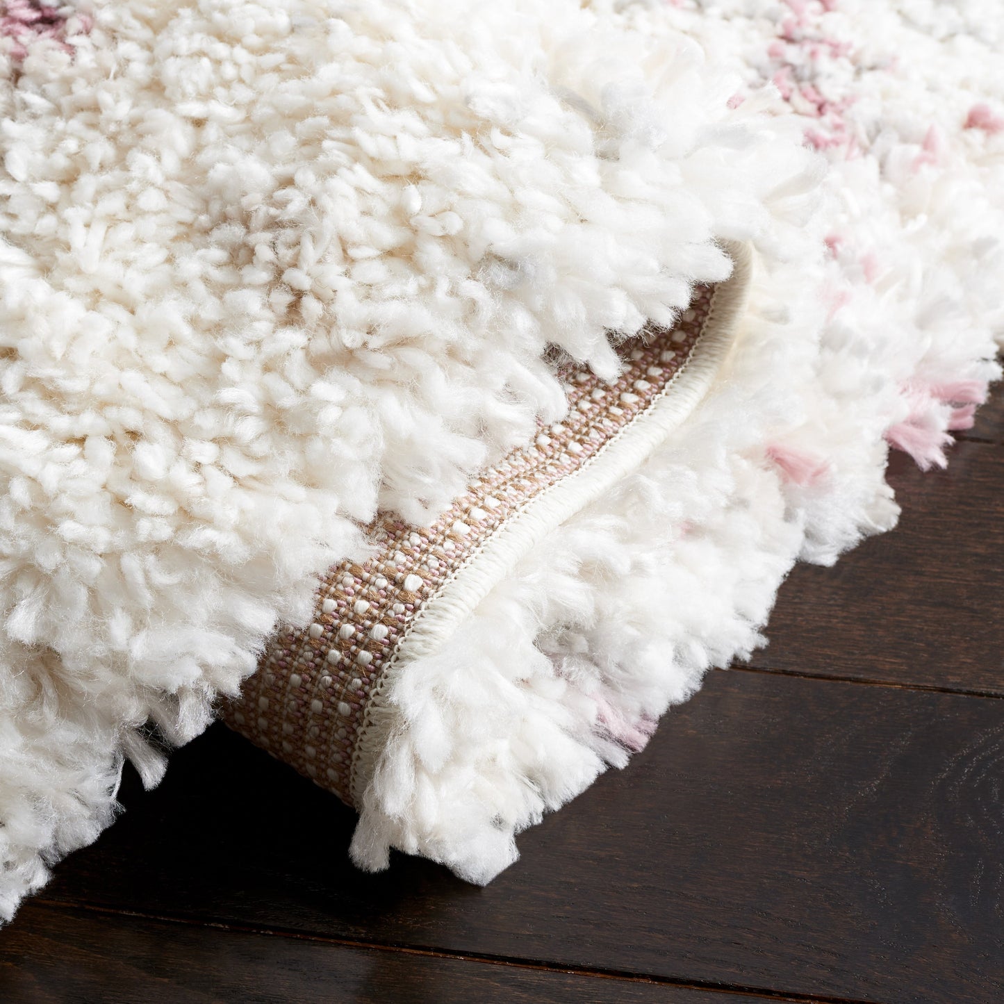 Tappeto moderno SAFAVIEH Fontana Shag Marye a traliccio spesso 2 pollici