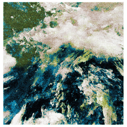 SAFAVIEH Glacier Beno卯te Tappeto astratto moderno