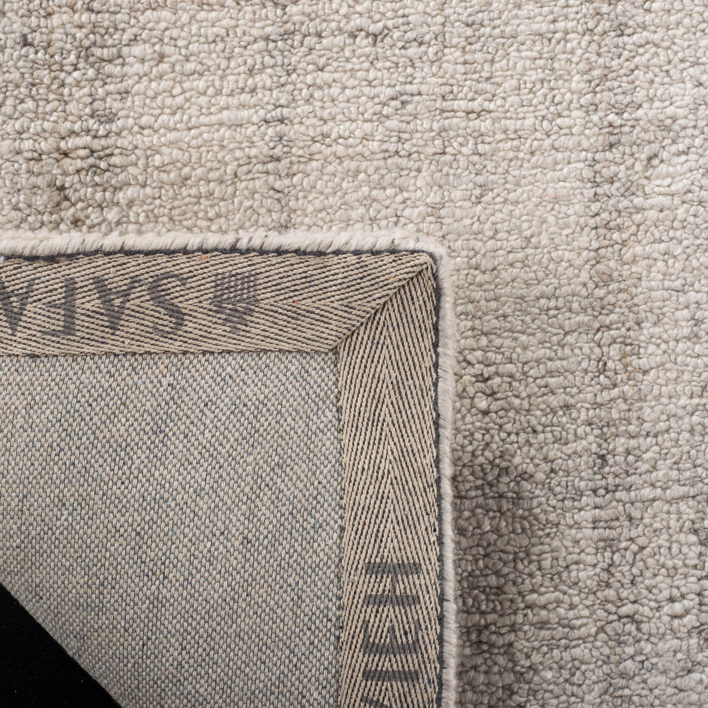 Tappeto moderno in viscosa corallo astratto fatto a mano SAFAVIEH