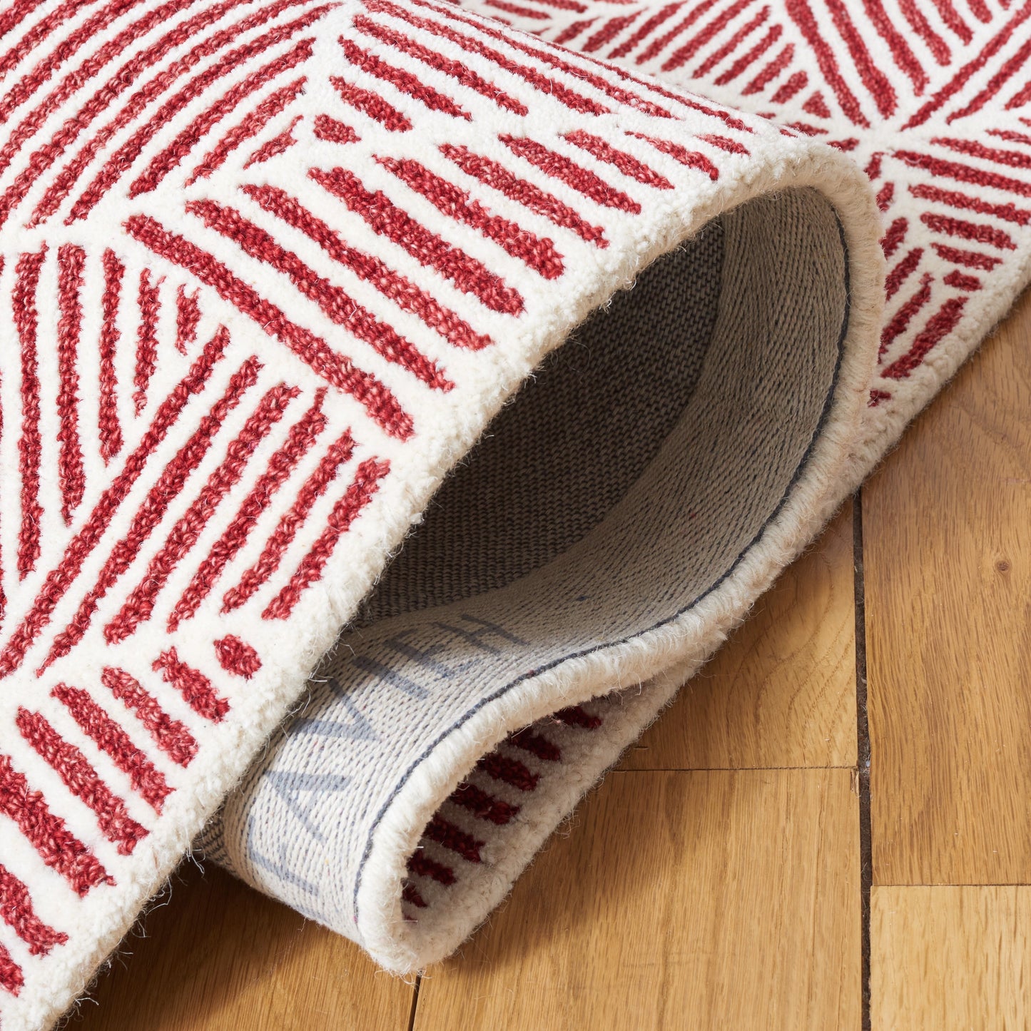 Tappeto moderno in lana Harmanna astratto fatto a mano SAFAVIEH