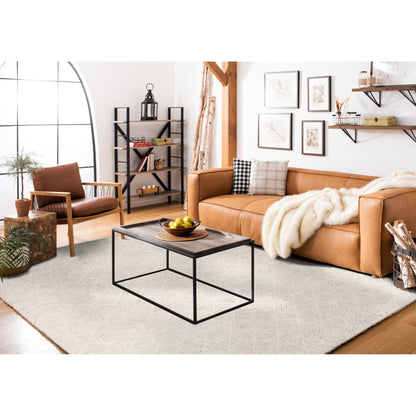 Tappeto moderno in lana Harmanna astratto fatto a mano SAFAVIEH