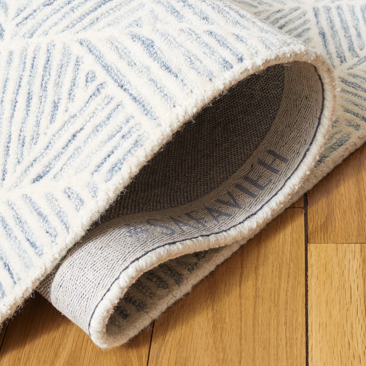 Tappeto moderno in lana Harmanna astratto fatto a mano SAFAVIEH