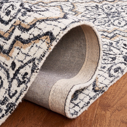 SAFAVIEH Tappeto moderno in lana Ingegerd astratto fatto a mano