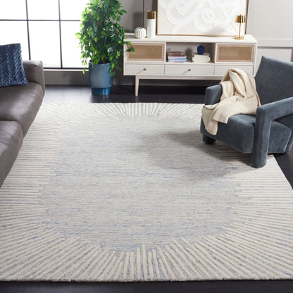 Tappeto moderno in lana Sofoula astratto fatto a mano SAFAVIEH