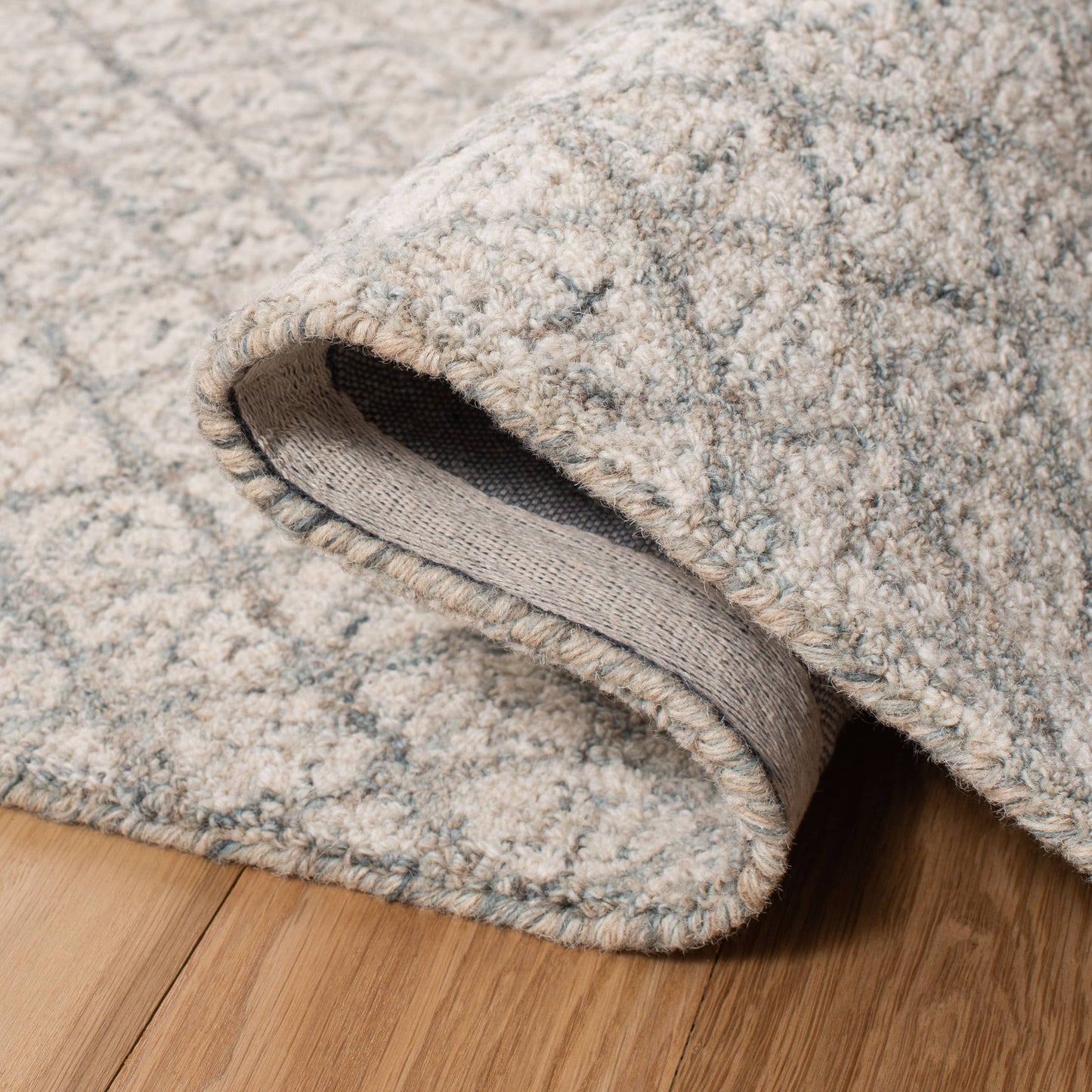 Tappeto moderno in lana Suhad astratto fatto a mano SAFAVIEH