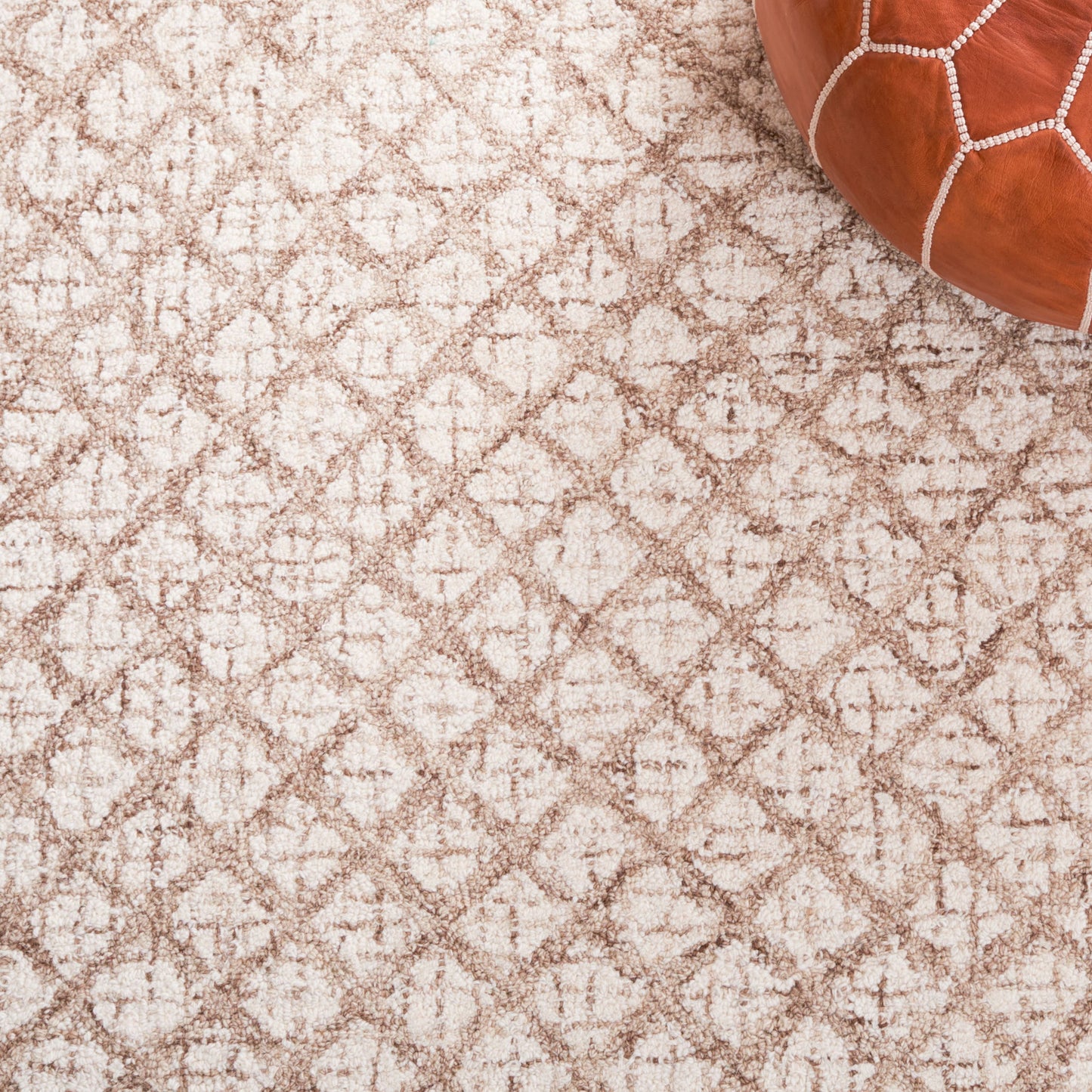 Tappeto moderno in lana Suhad astratto fatto a mano SAFAVIEH