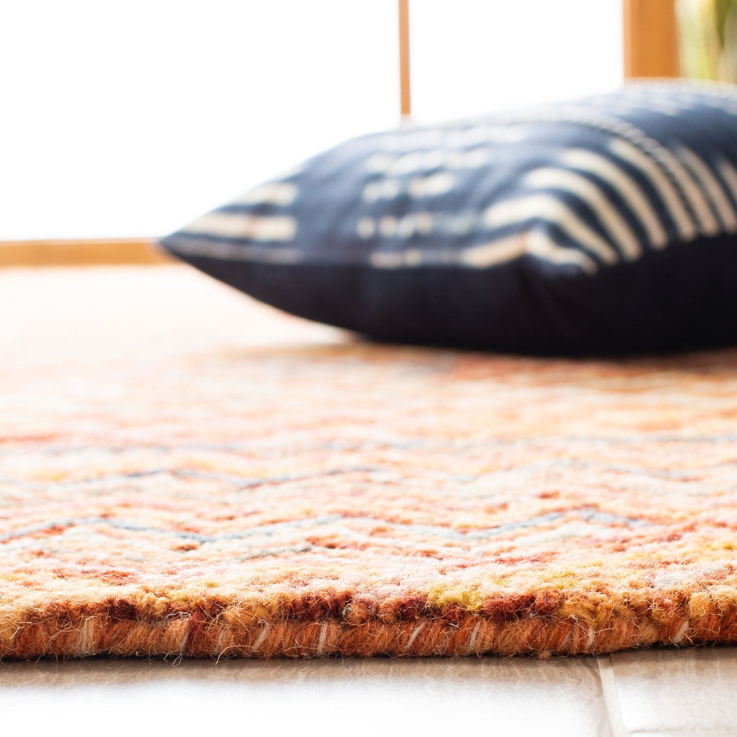 SAFAVIEH Lana tribale bohémien ed eclettica fatta a mano in pioppo Esperanca