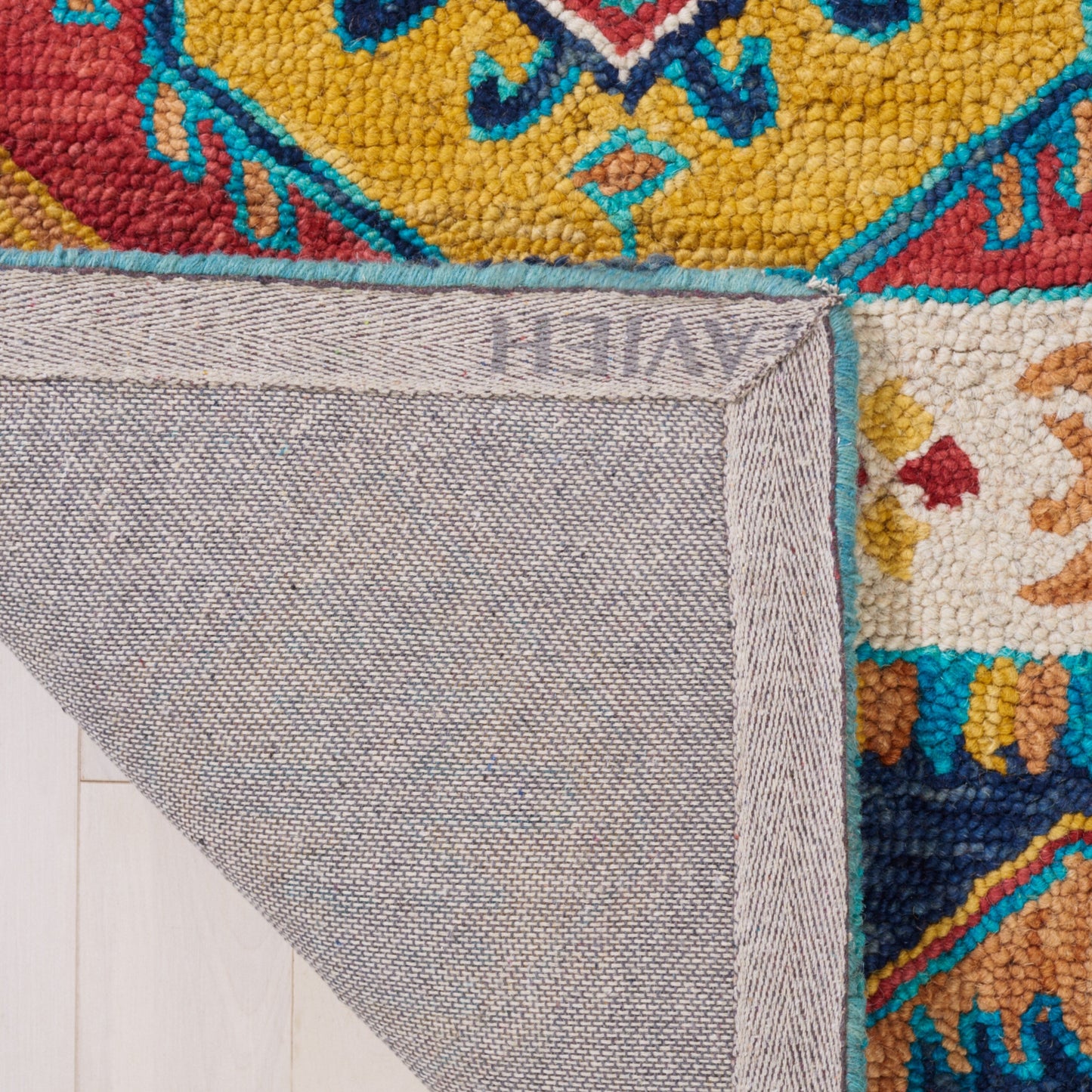 SAFAVIEH Tappeto in lana tribale Aspen Geesche Boho fatto a mano