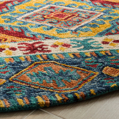 SAFAVIEH Tappeto in lana tribale Aspen Geesche Boho fatto a mano