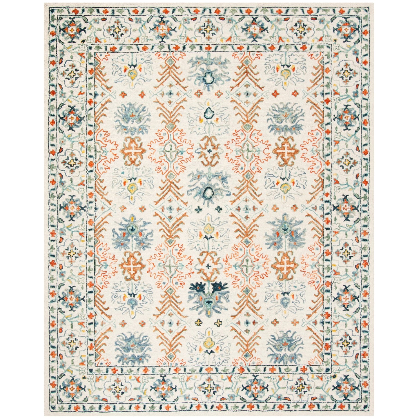 SAFAVIEH Tappeto in lana tribale Aspen Gerjanne Boho fatto a mano