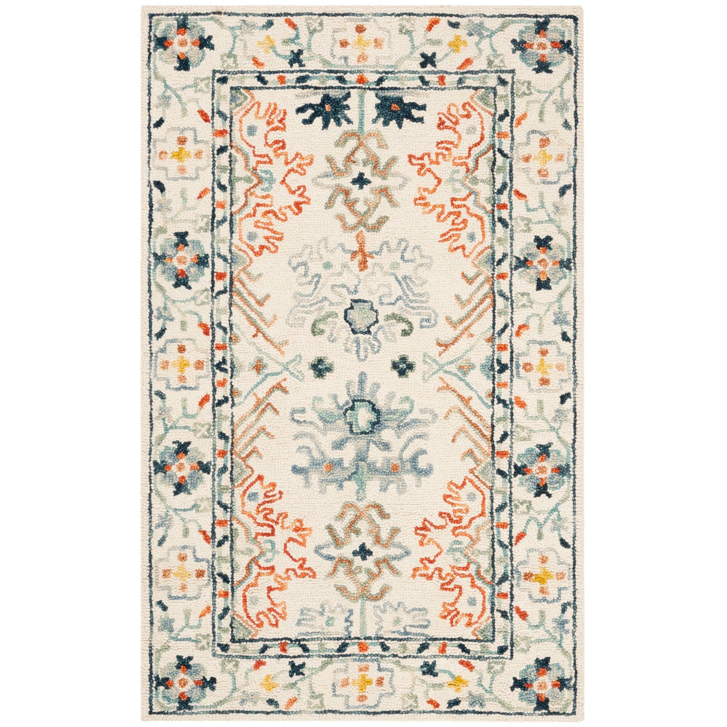 SAFAVIEH Tappeto in lana tribale Aspen Gerjanne Boho fatto a mano