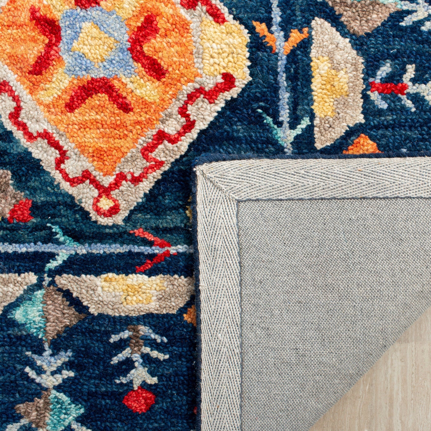 Tappeto tribale in lana boho Kuang Aspen fatto a mano SAFAVIEH