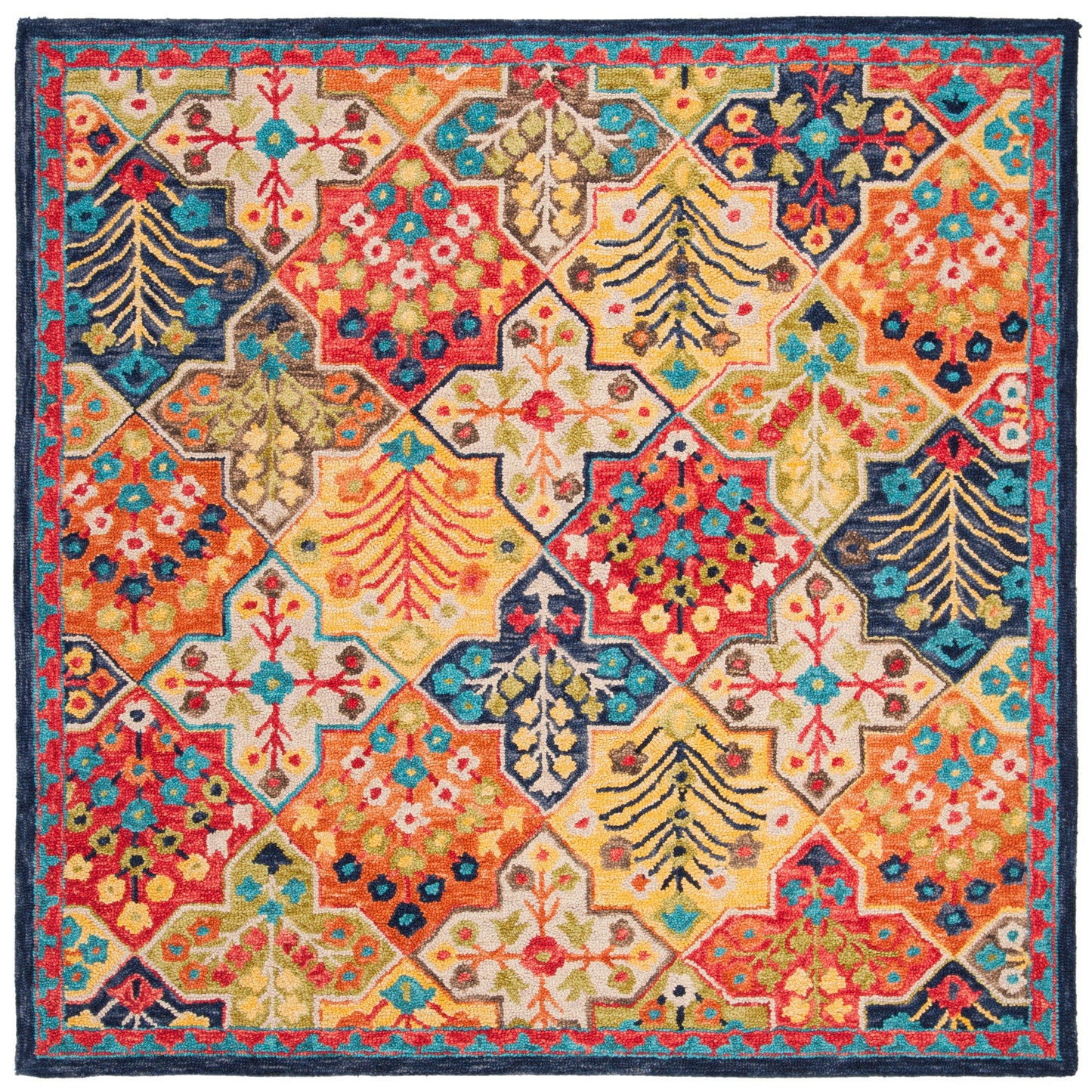 Tappeto tribale in lana boho Aspen Reemtdine fatto a mano SAFAVIEH