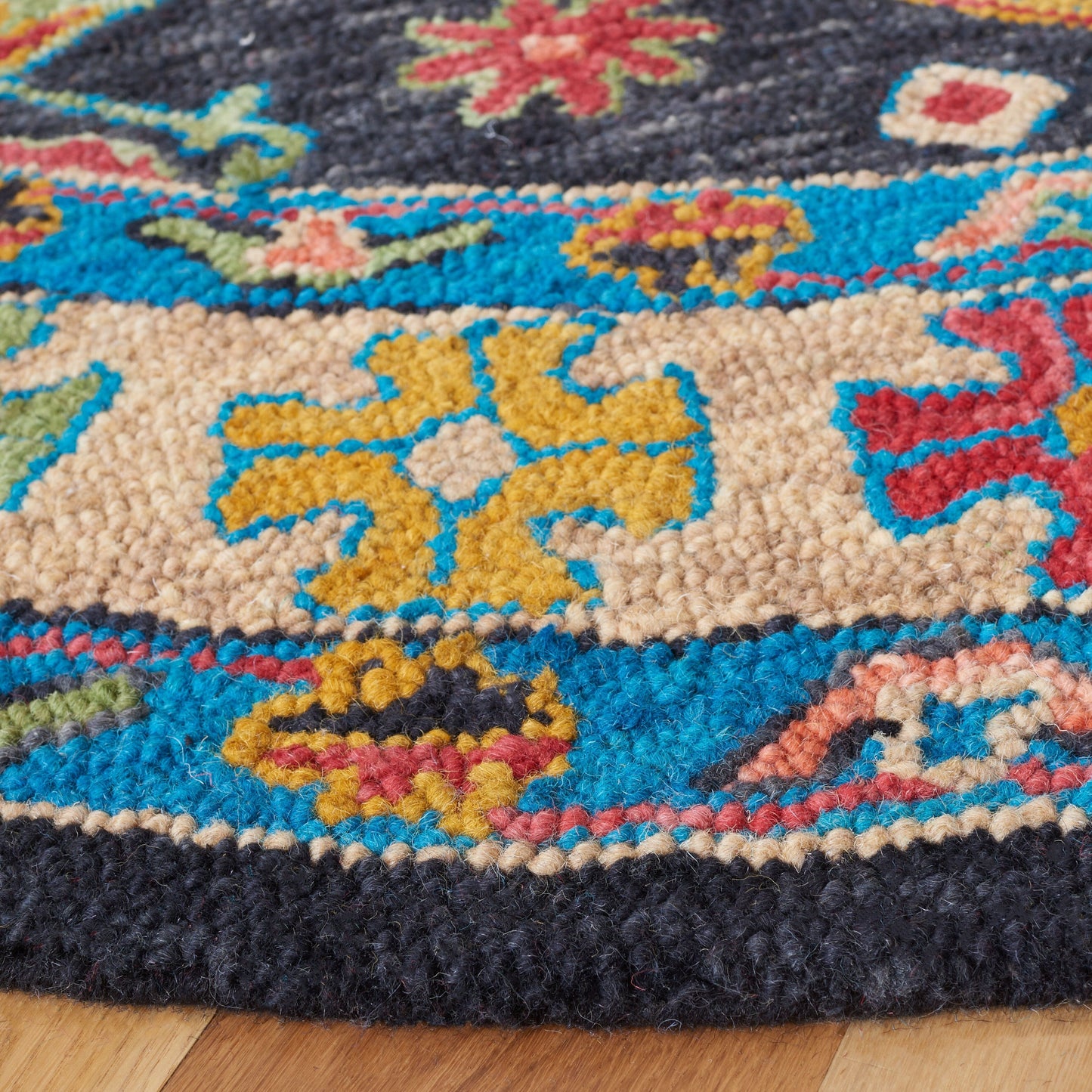 SAFAVIEH Tappeto in lana bohémien Aspen Sigur镁ora fatto a mano