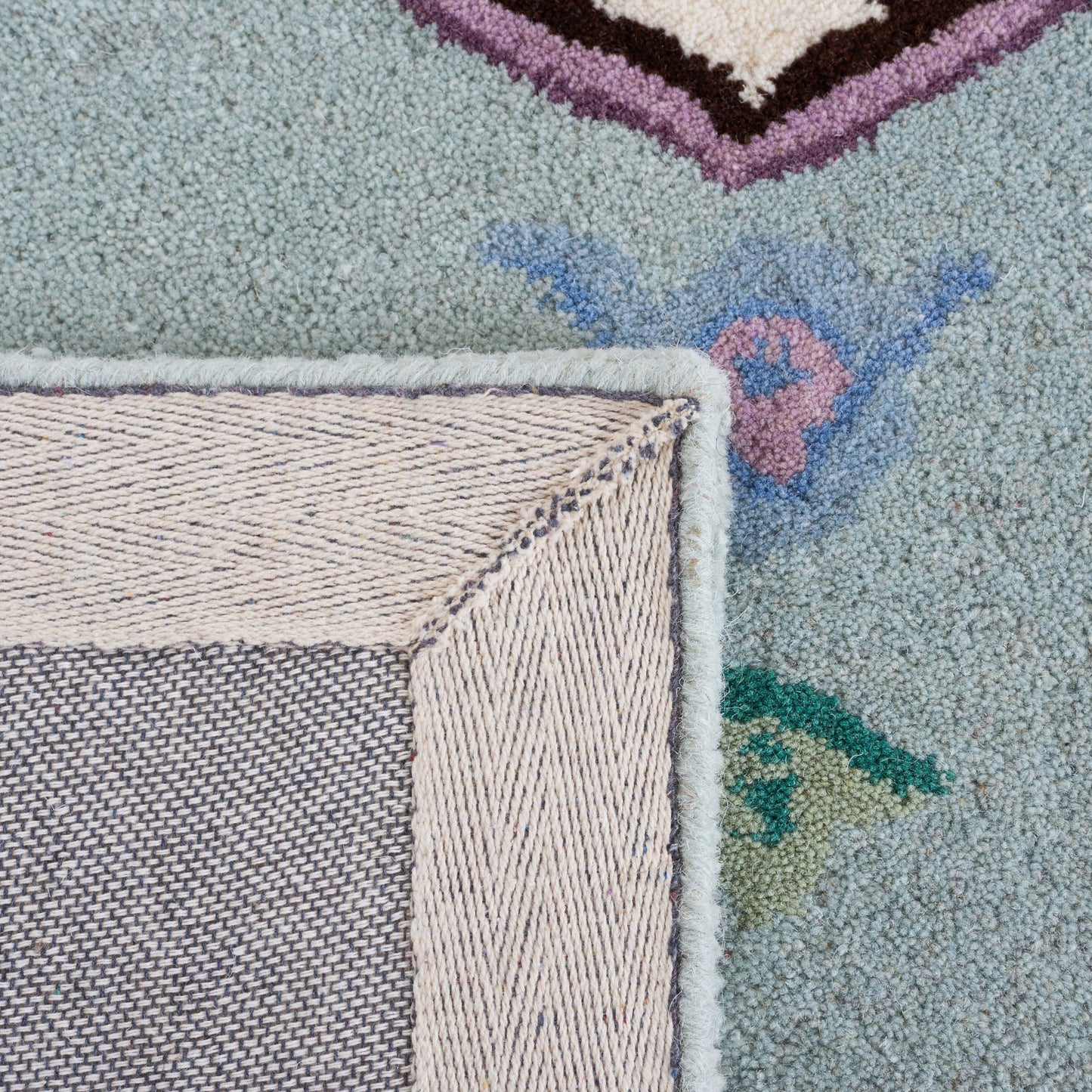 Tappeto in lana con medaglione orientale Tatevik Bellagio fatto a mano SAFAVIEH