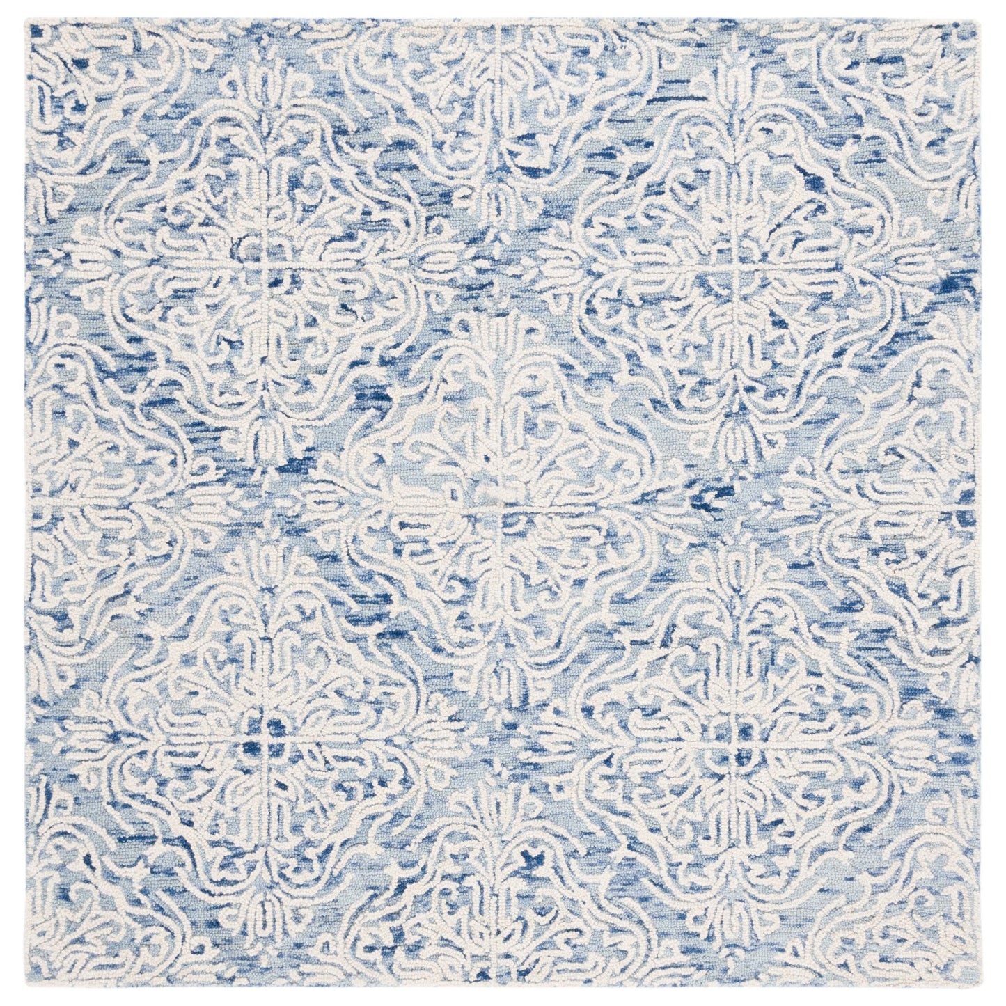 Tappeto moderno in lana floreale Gertrida Blossom fatto a mano SAFAVIEH