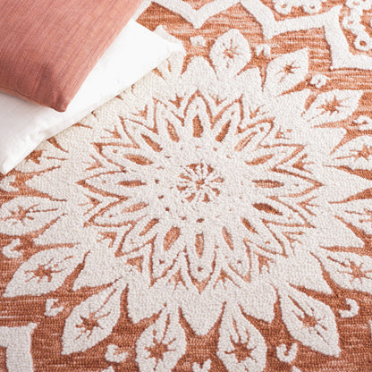 Tappeto moderno in lana floreale fatto a mano Blossom Oriella SAFAVIEH