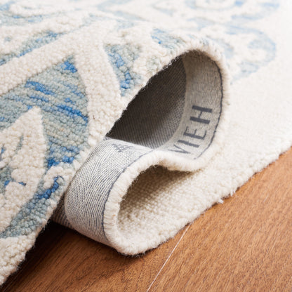 Tappeto moderno in lana floreale fatto a mano Blossom Oriella SAFAVIEH