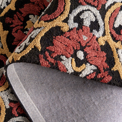 Tappeto in lana floreale Blossom Porzia fatto a mano SAFAVIEH